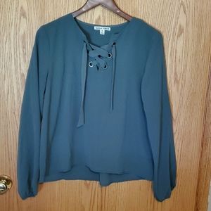 Dressy Green Blouse